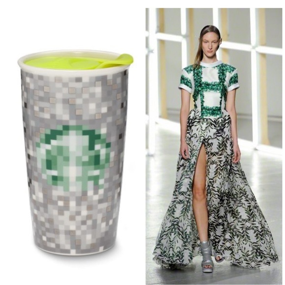 Starbucks Double Wall Ceramic Traveler - Rodarte, 12 fl oz - Picture 1 of 6